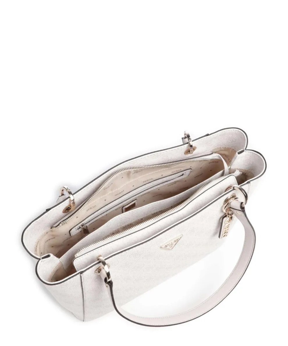 Noelle Shopper Lederimitat weiß