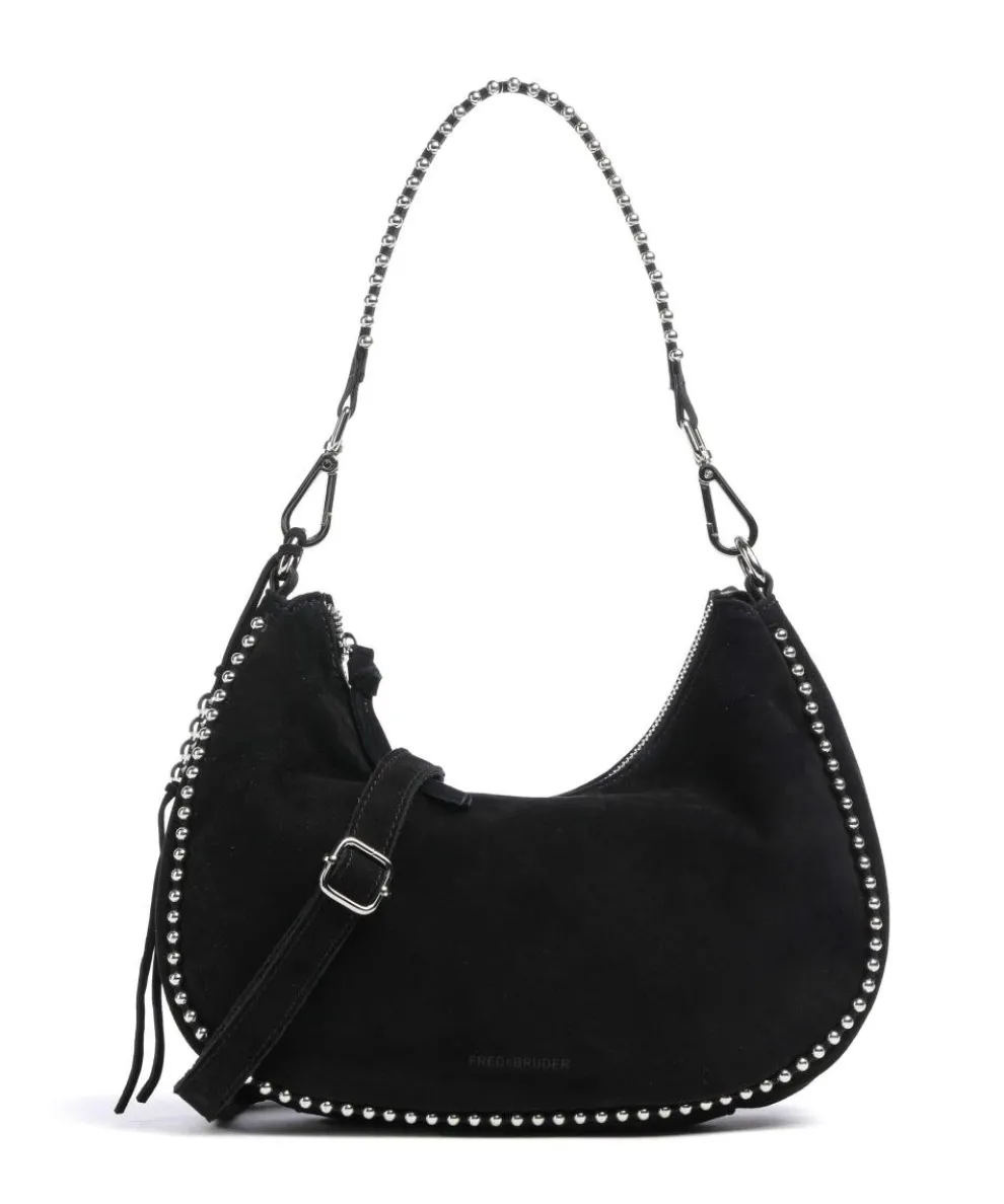 All About Beads Schultertasche Schafsleder schwarz