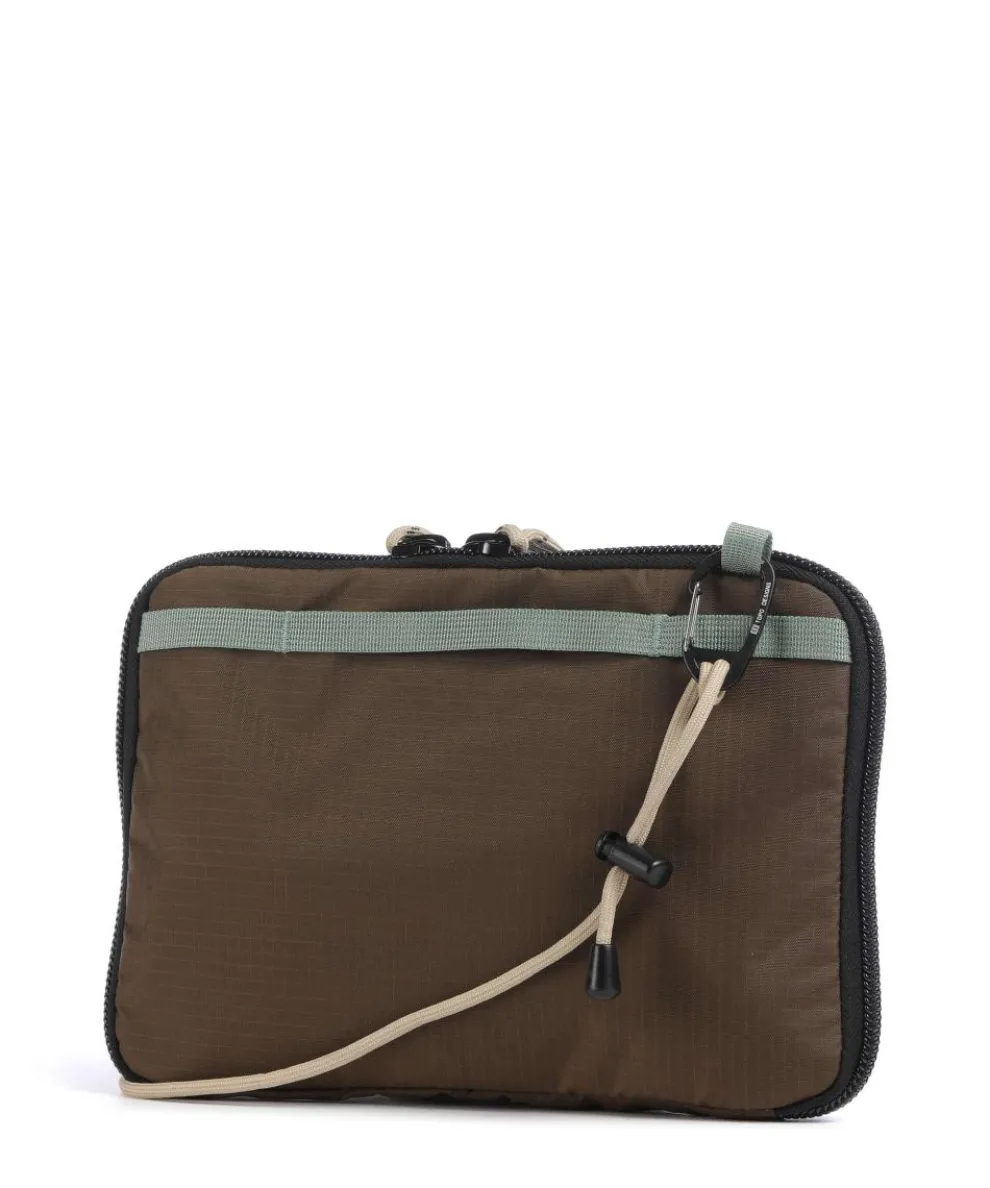 All Adventure Umhängetasche recyceltes Ripstop-Nylon braun