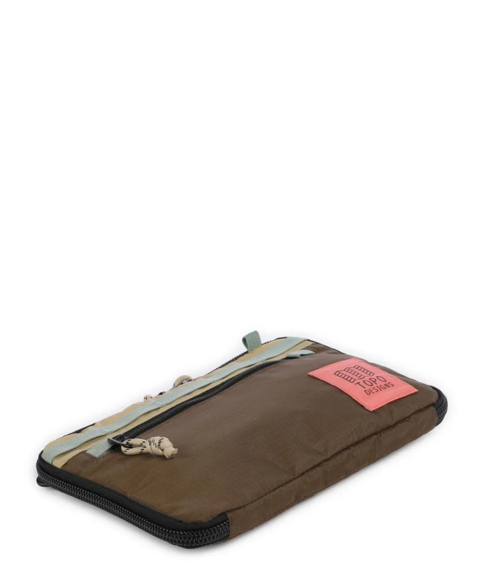 All Adventure Umhängetasche recyceltes Ripstop-Nylon braun