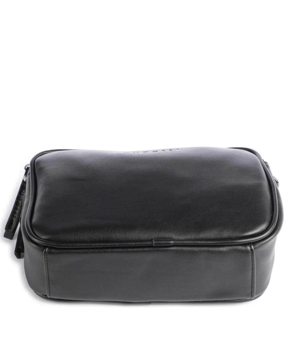 Almata Umhängetasche Lederimitat schwarz