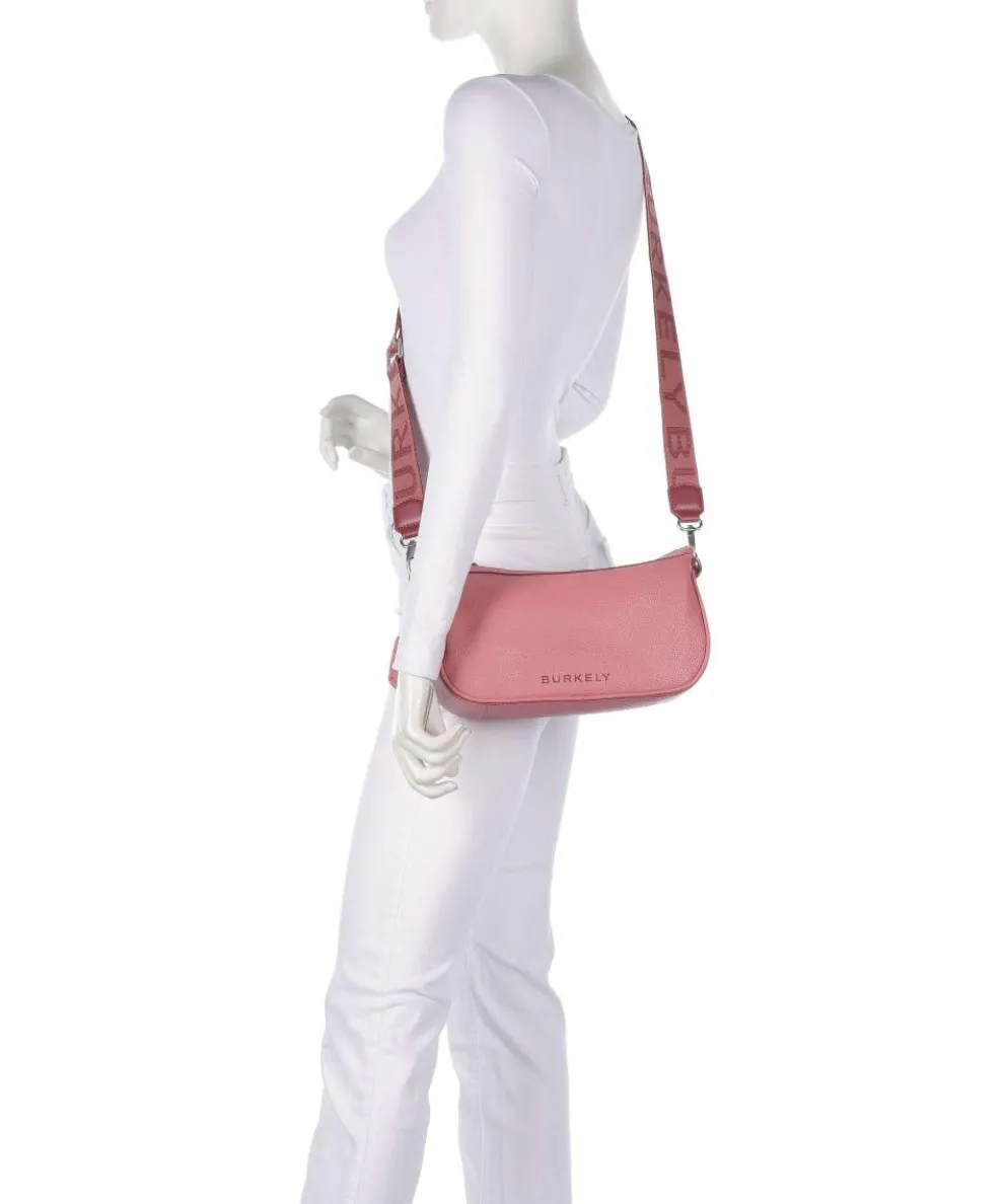 Always Alyx Schultertasche genarbtes Leder pink
