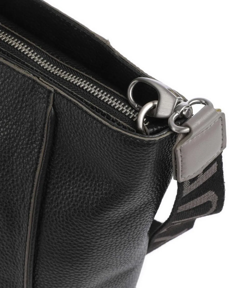 Always Alyx Shopper 15″ genarbtes Leder schwarz