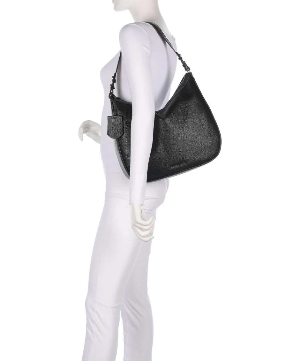 Always Ava Beuteltasche genarbtes Leder schwarz