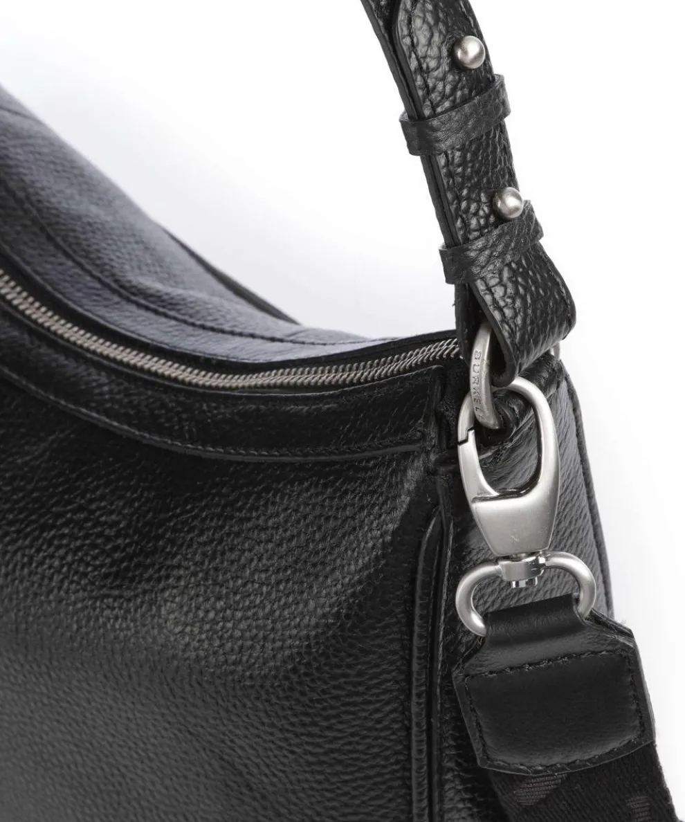 Always Ava Beuteltasche genarbtes Leder schwarz