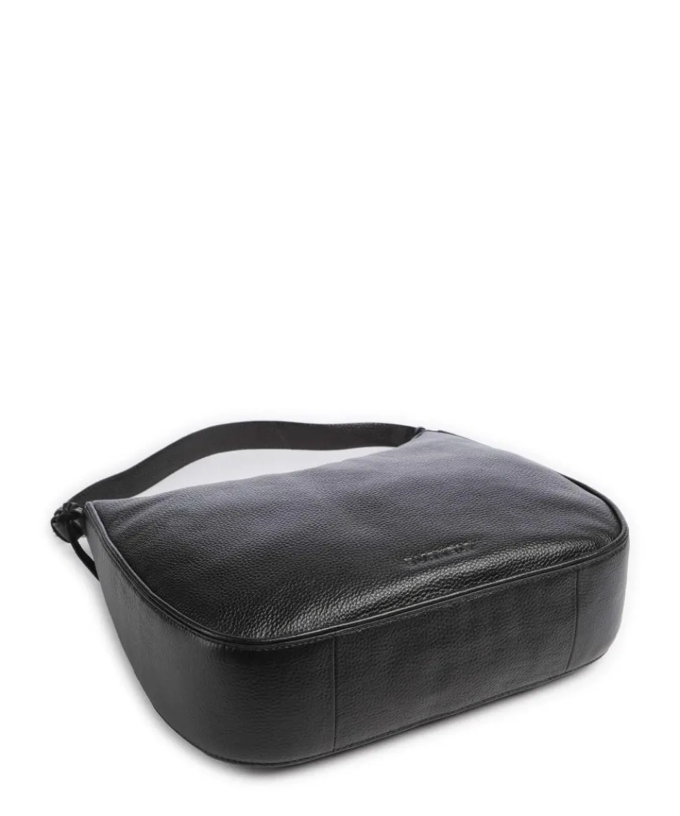 Always Ava Beuteltasche genarbtes Leder schwarz