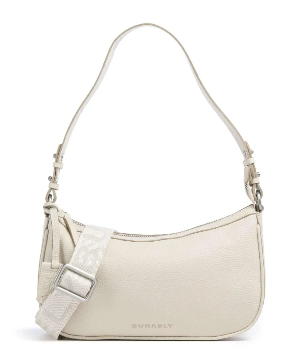 Always Ava Schultertasche genarbtes Rindsleder creme