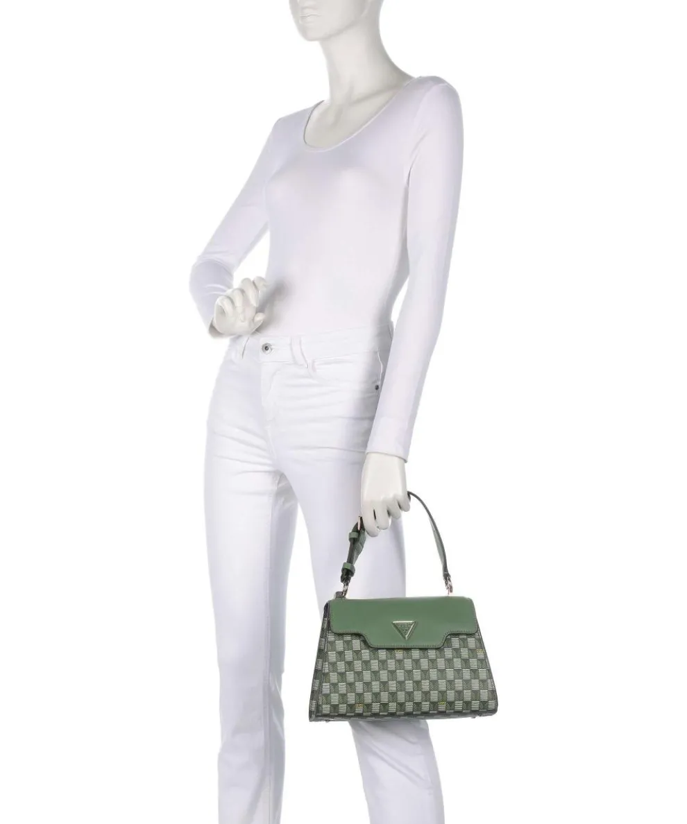 G Wave Handtasche Lederimitat grün