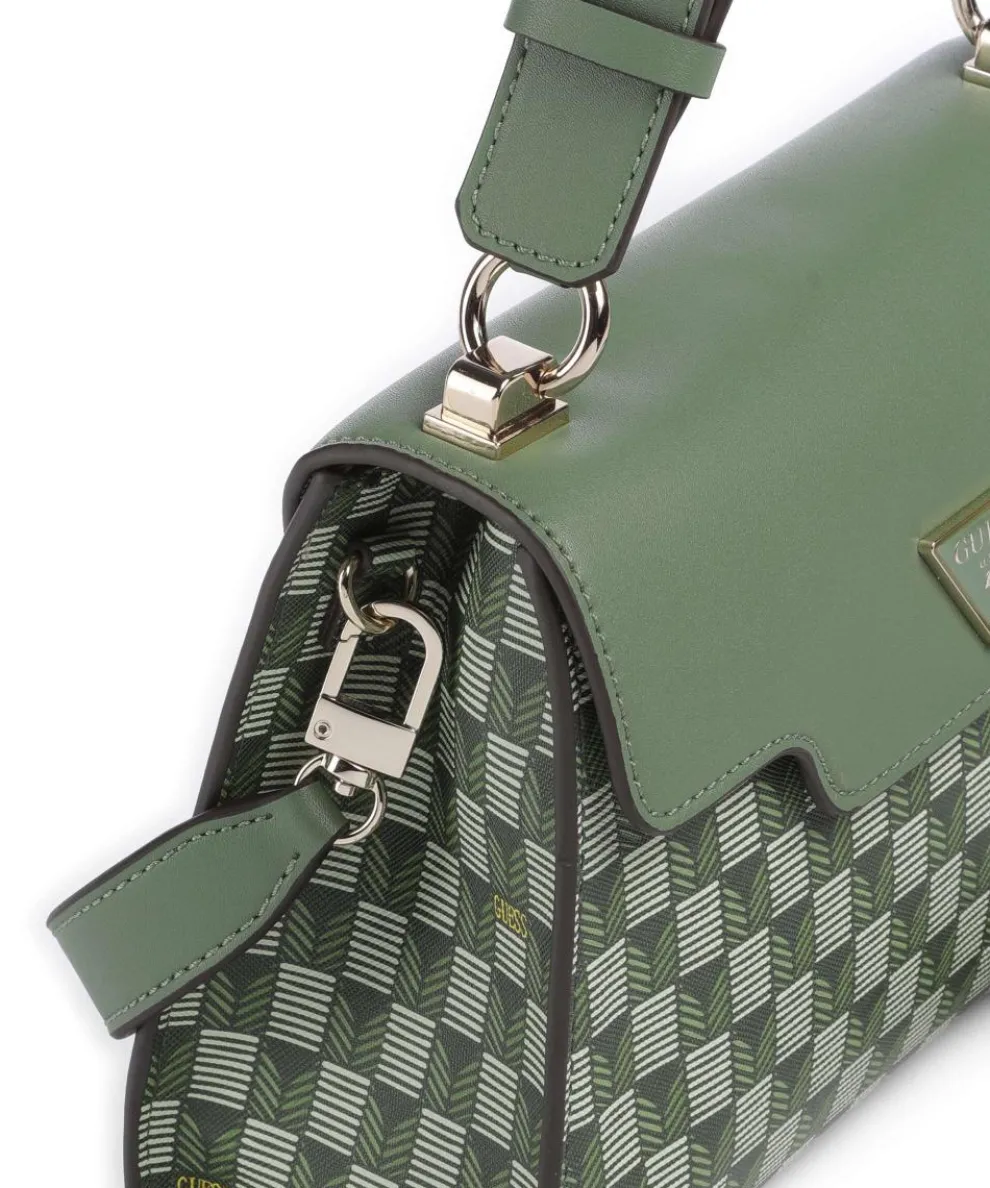 G Wave Handtasche Lederimitat grün