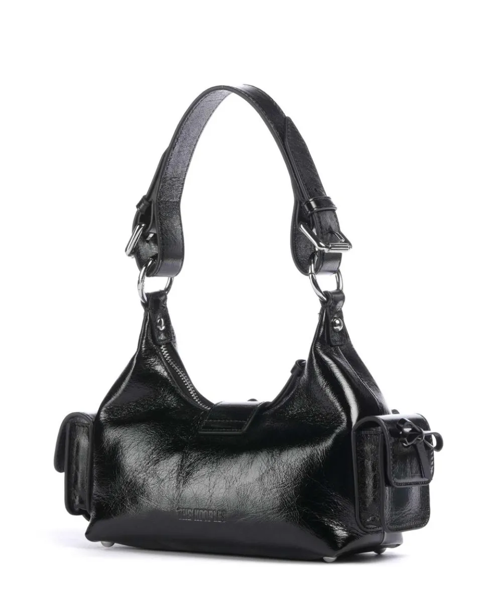 Amelia Small Schultertasche Rindsleder schwarz