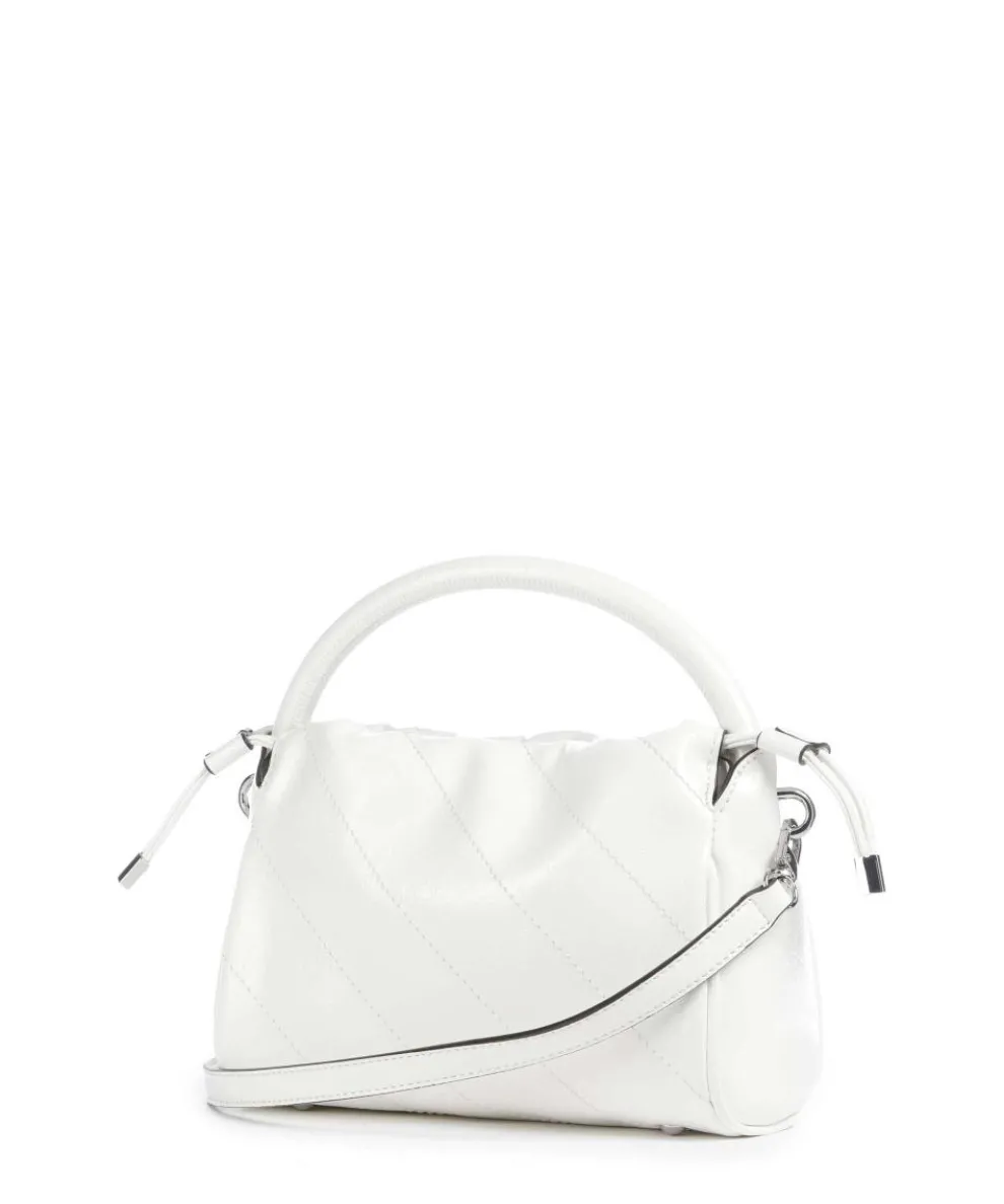 Amys Bucket bag Lederimitat weiß