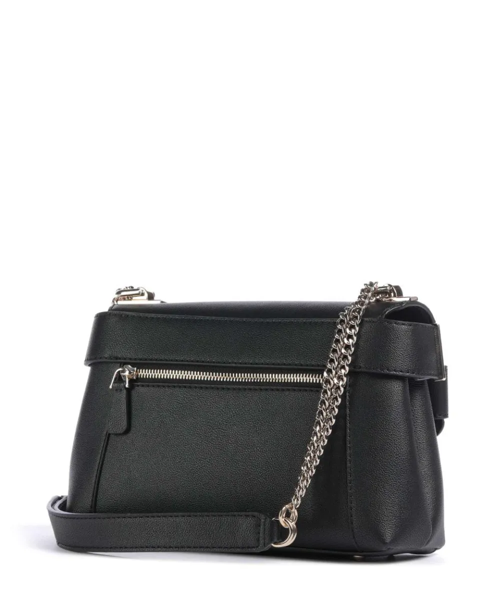 Anadela Schultertasche Lederimitat schwarz