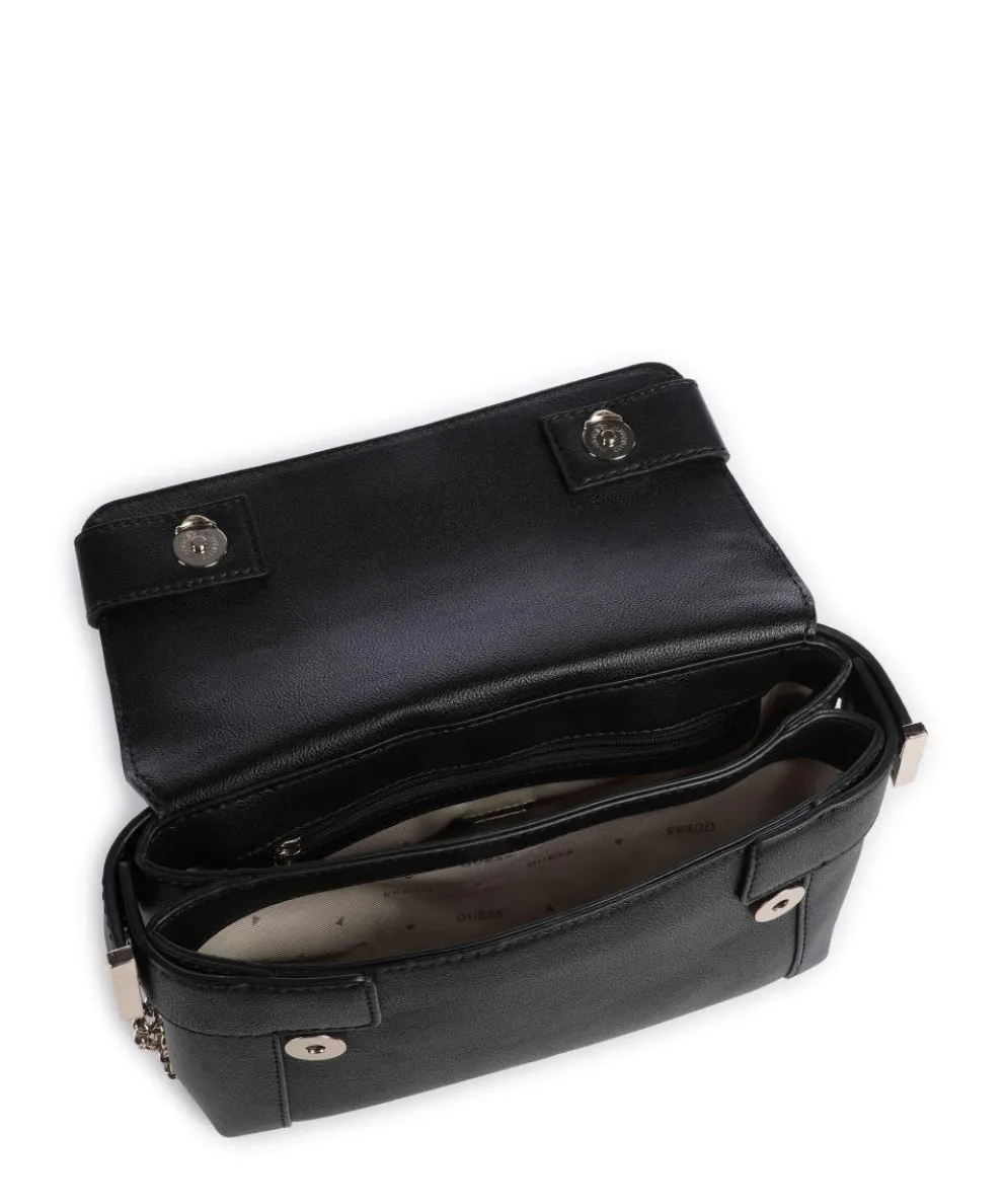 Anadela Schultertasche Lederimitat schwarz