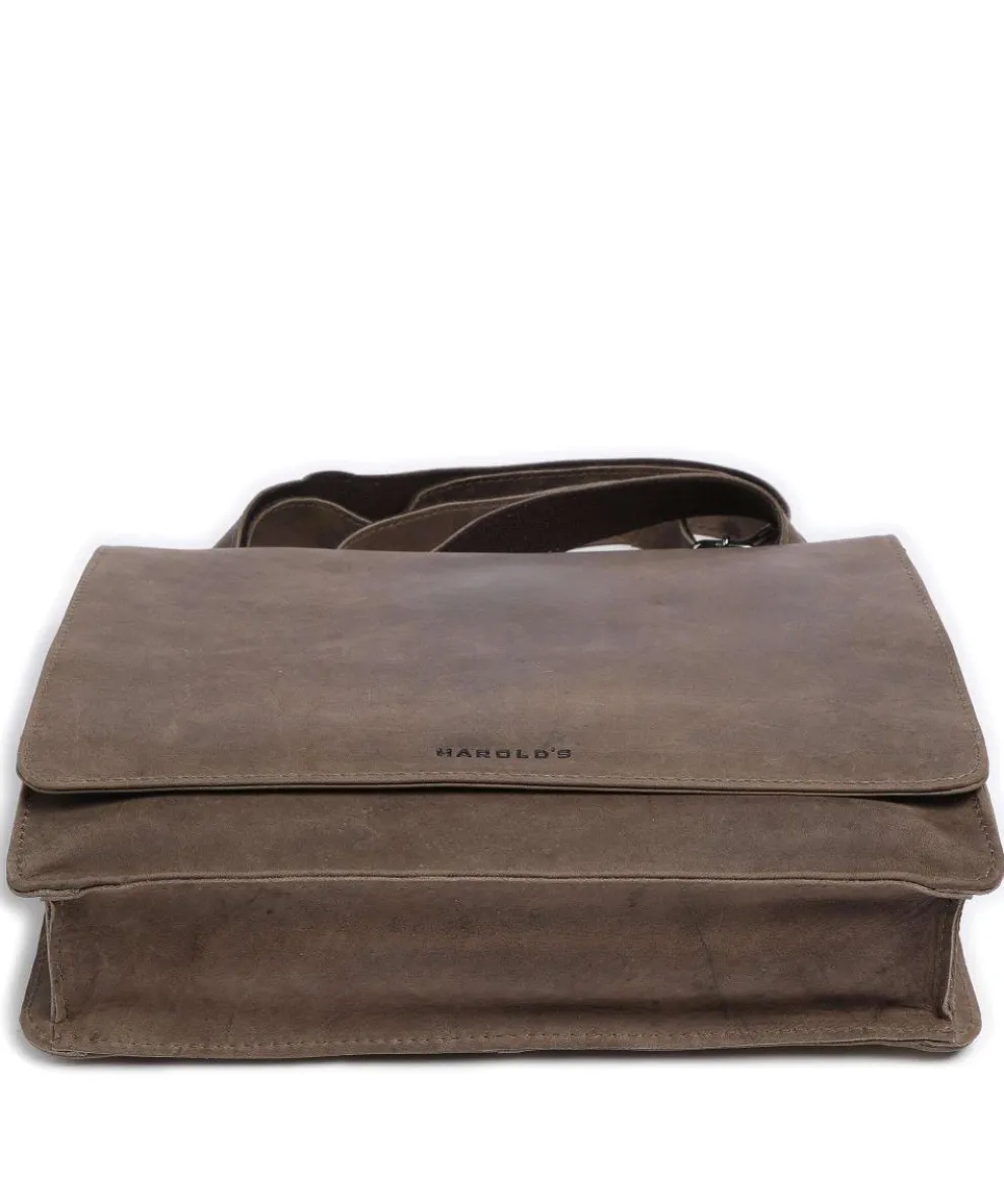 Antic M Schultertasche 13″ Pull-Up Rindsleder taupe