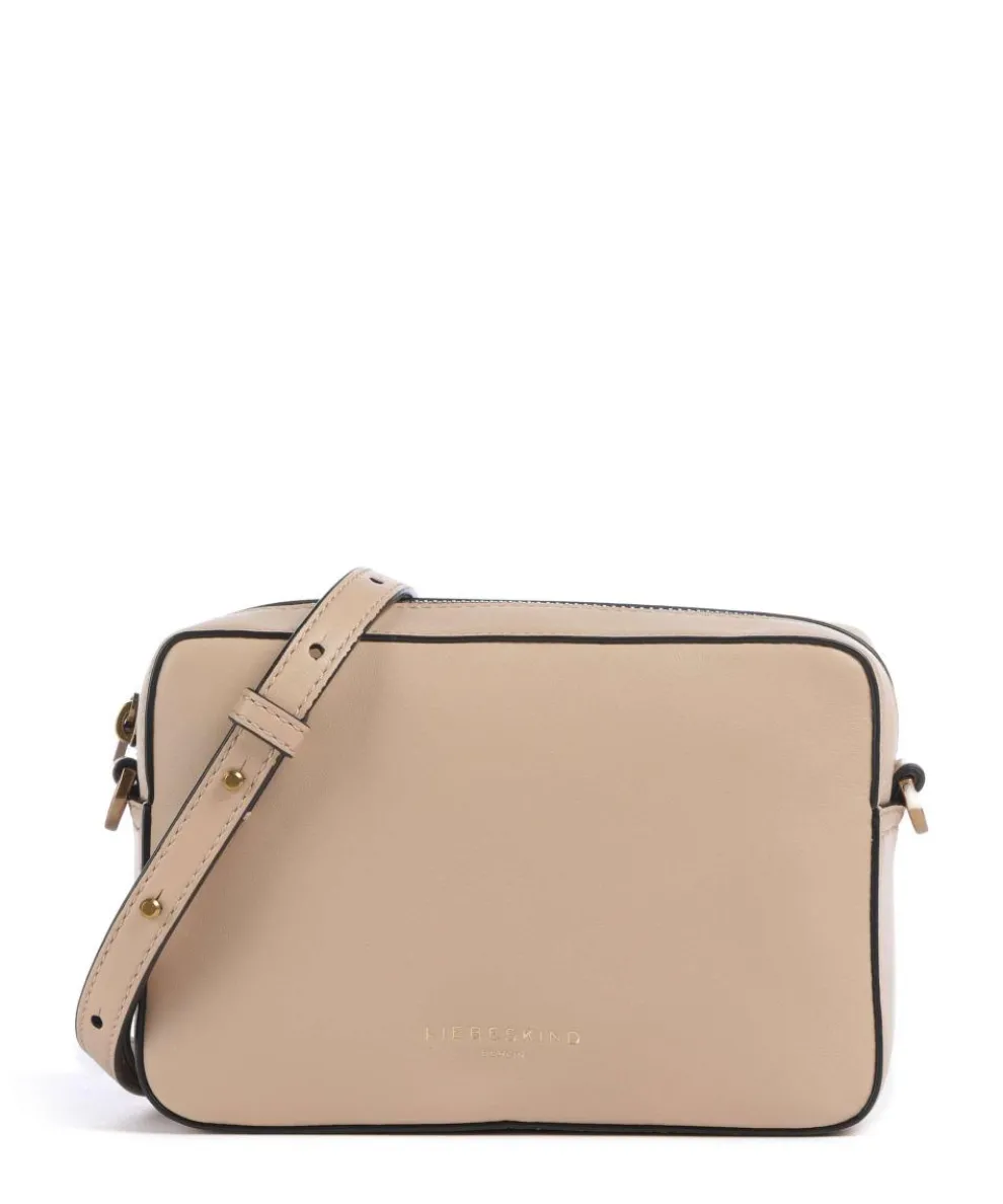 Hilla S Umhängetasche Schafsleder beige