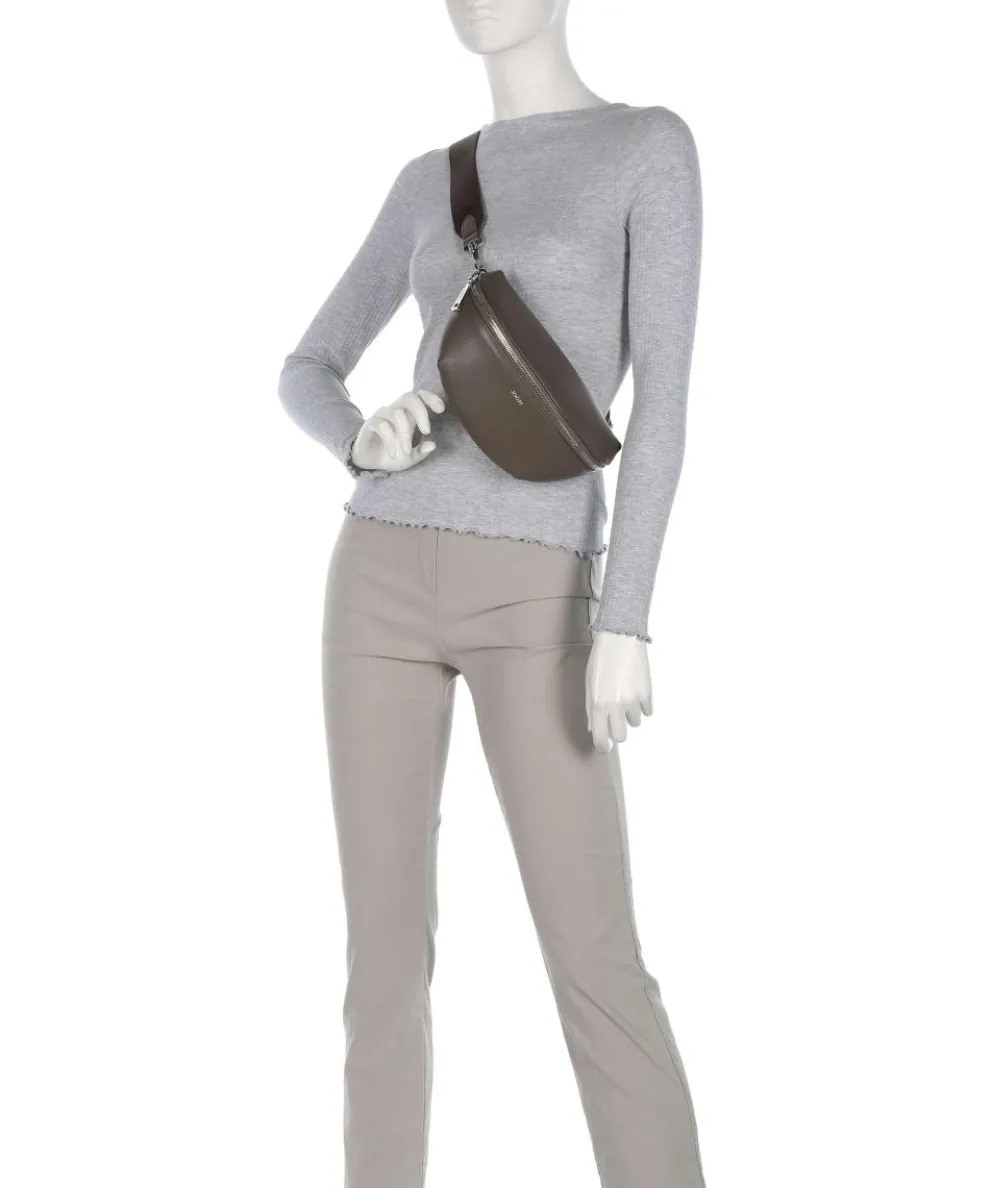 Sofisticato 1.0 Isabella Gürteltasche fein genarbtes Rindsleder taupe