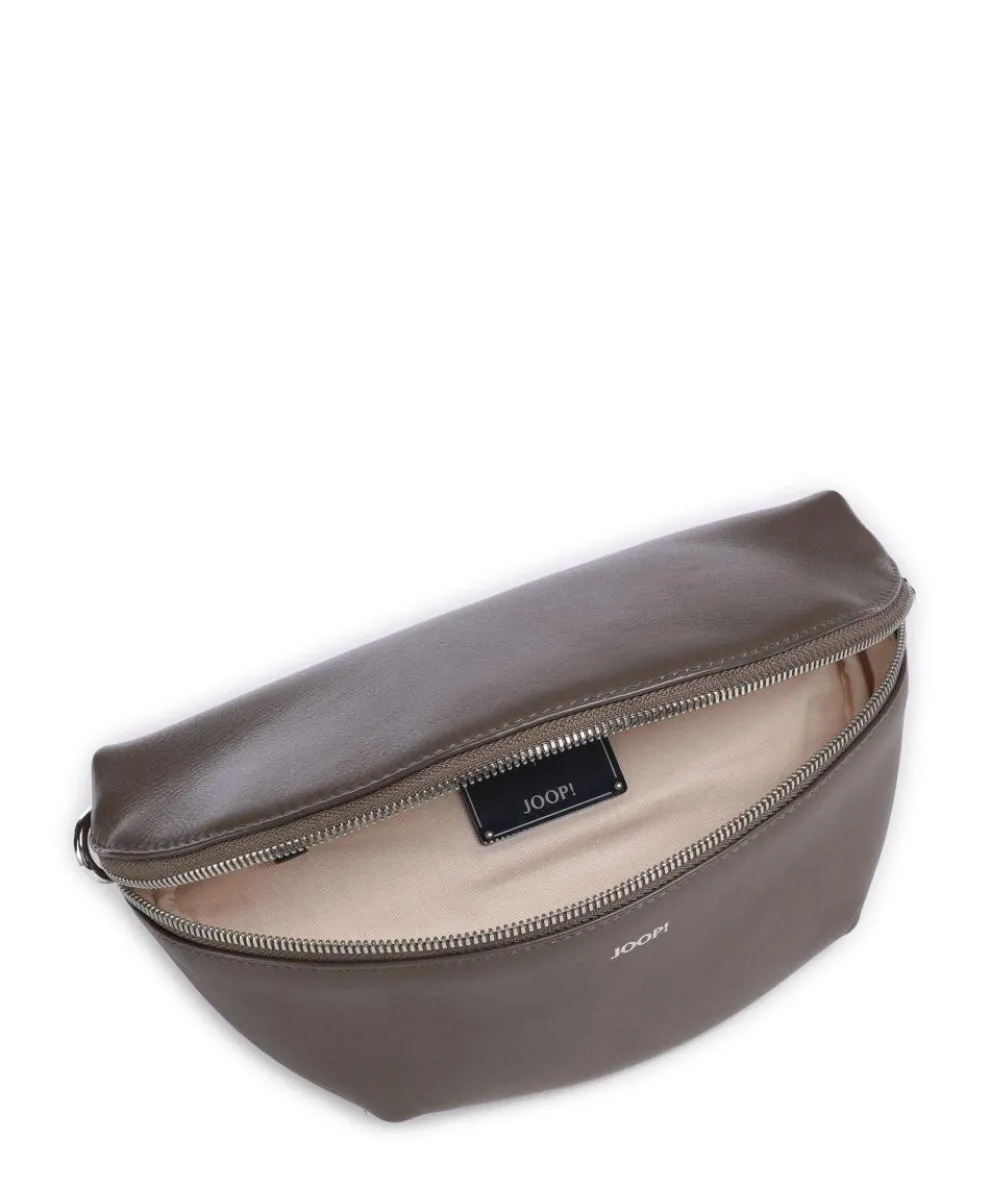 Sofisticato 1.0 Isabella Gürteltasche fein genarbtes Rindsleder taupe