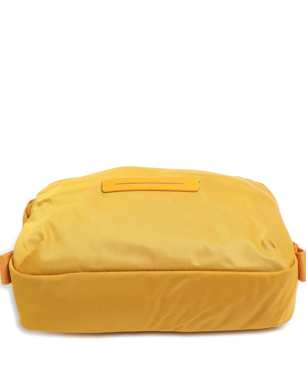 Aoyama Umhängetasche recyceltes Nylon senfgelb