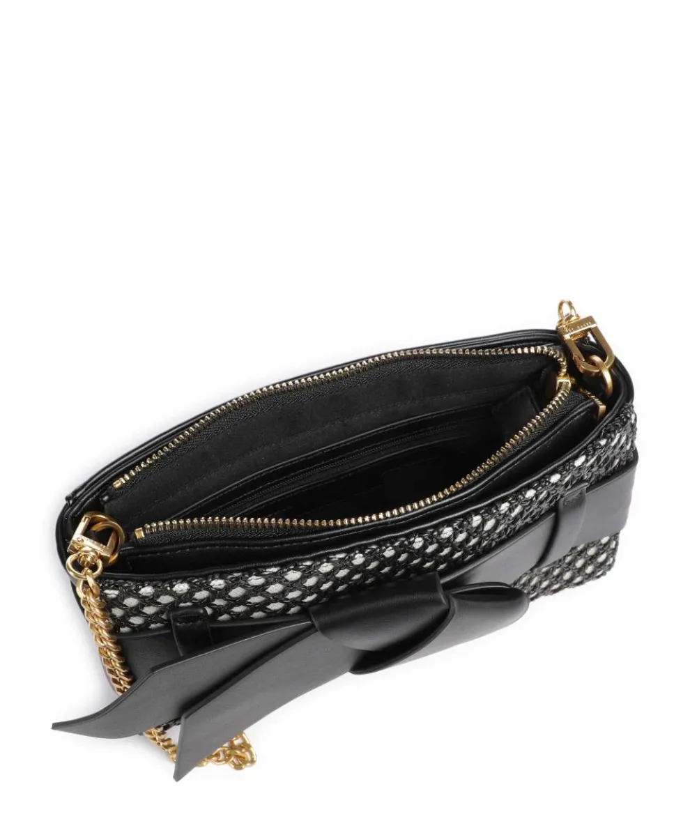 Jeesie Umhängetasche Lederimitat schwarz