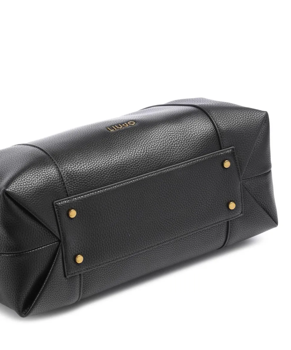 Arizona Beuteltasche Lederimitat schwarz