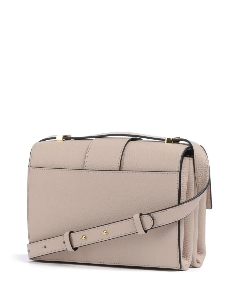 Arlettis Schultertasche genarbtes Leder altrosa