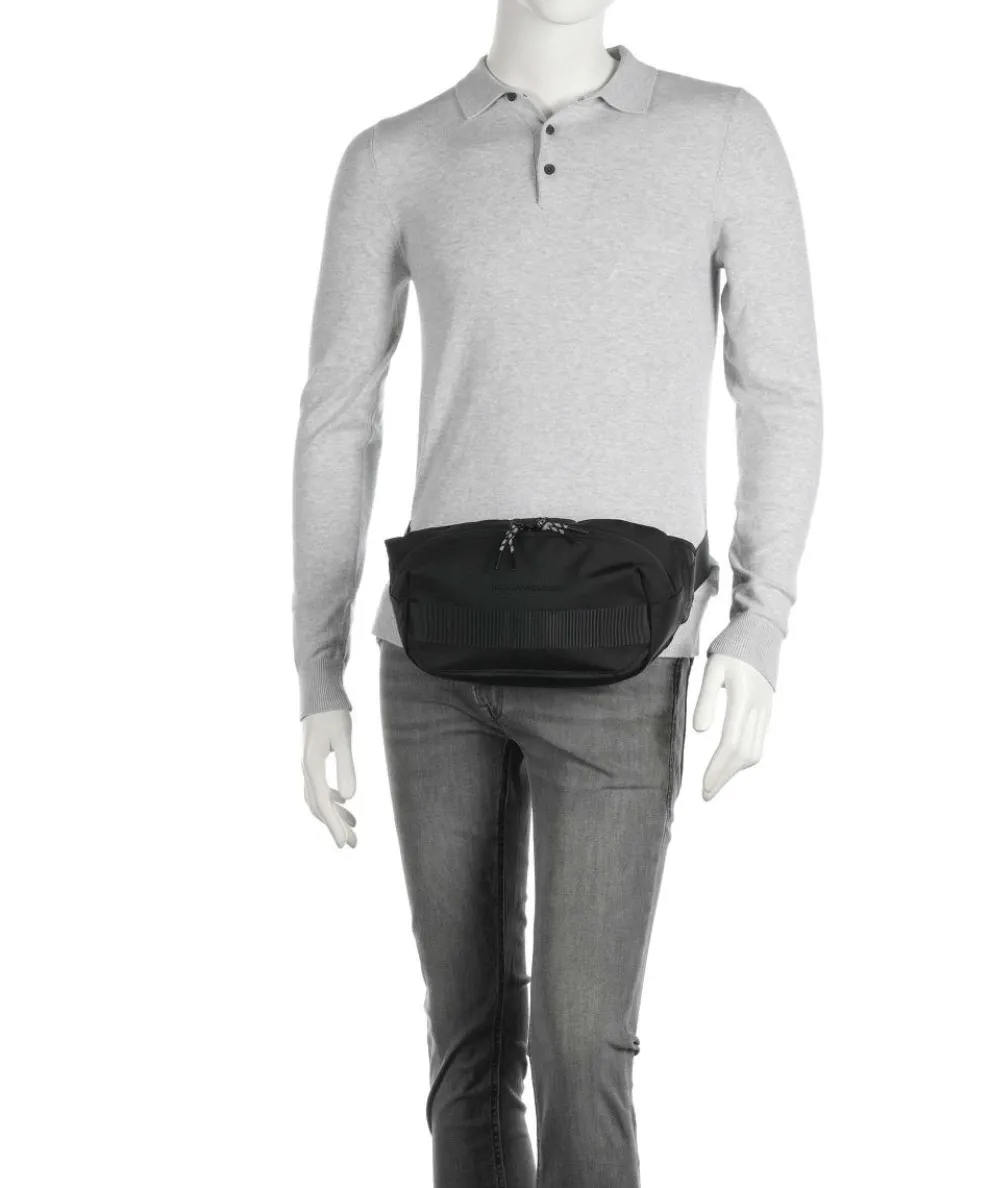 Arne Gürteltasche recyceltes Polyester schwarz