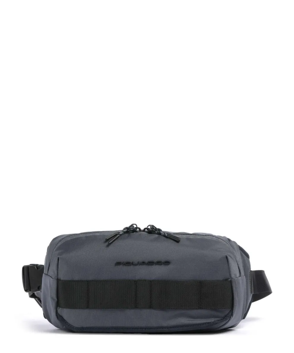 Arne Gürteltasche recyceltes Polyester blaugrau