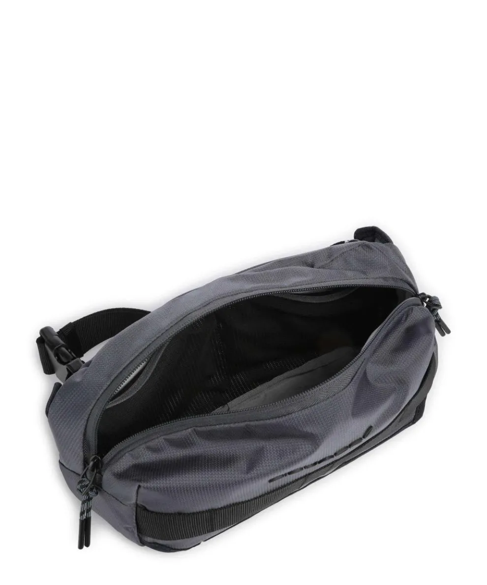 Arne Gürteltasche recyceltes Polyester blaugrau