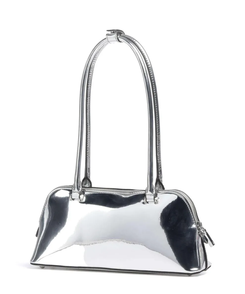 Arnela Mirror Schultertasche Lederimitat silber