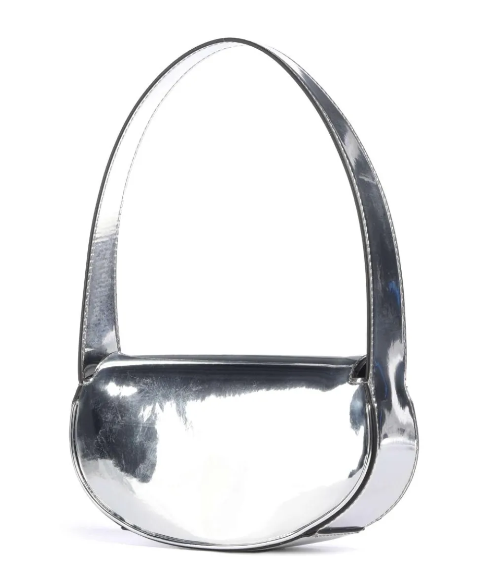 Arnela Mirror Schultertasche Lederimitat silber
