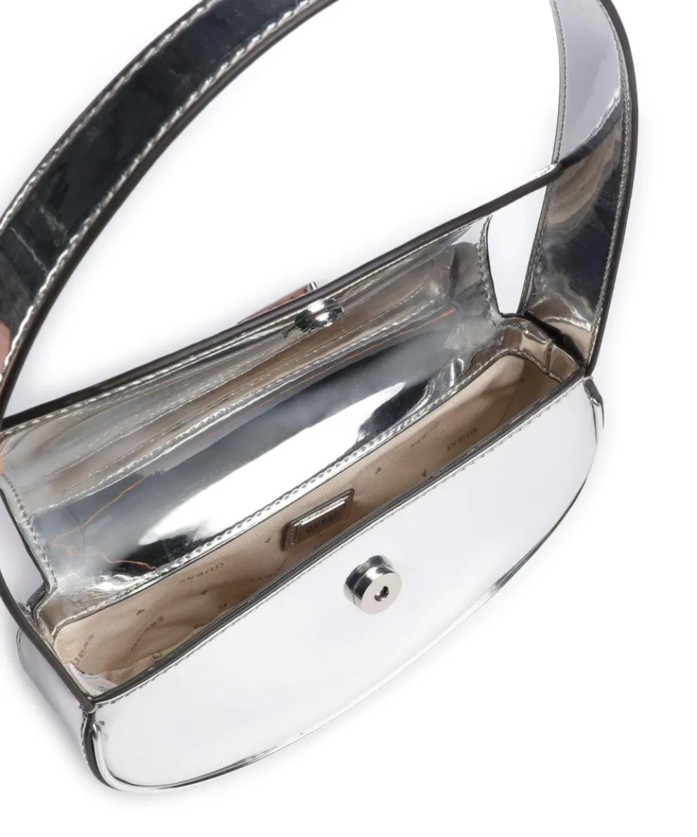 Arnela Mirror Schultertasche Lederimitat silber