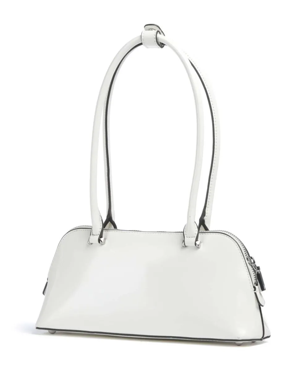 Arnela Schultertasche Lederimitat weiß