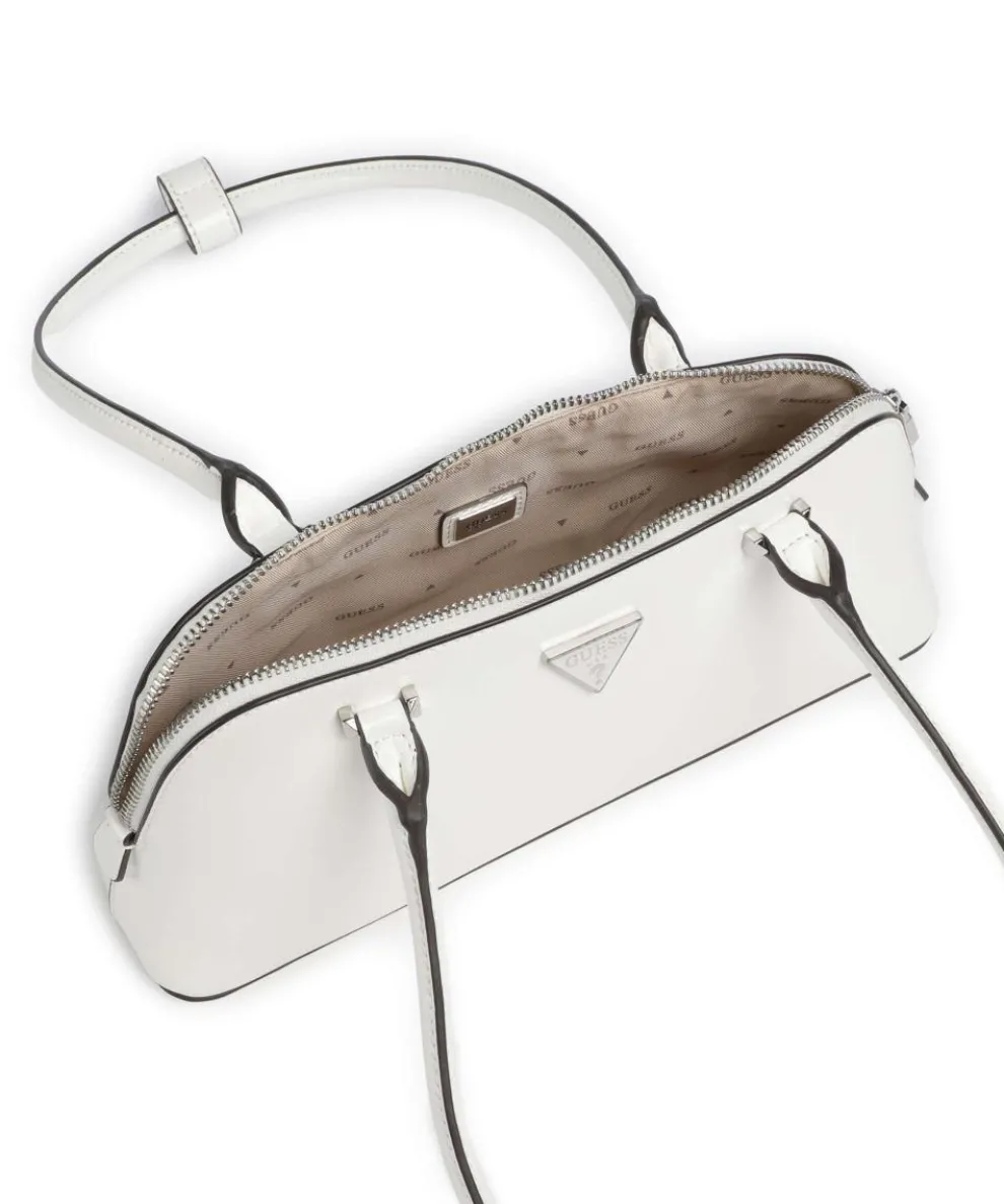 Arnela Schultertasche Lederimitat weiß