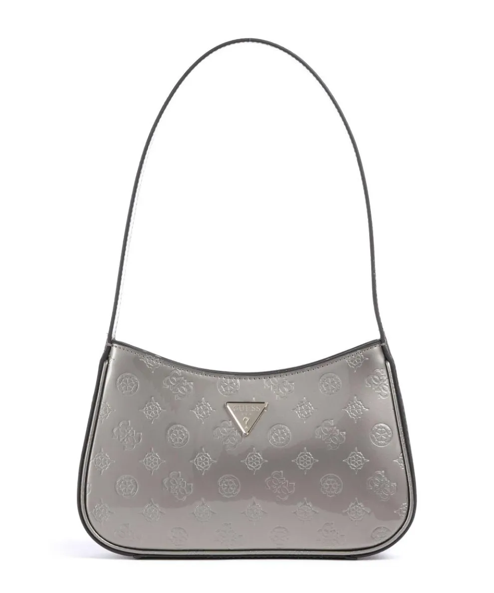 Arnela Schultertasche Lederimitat platin