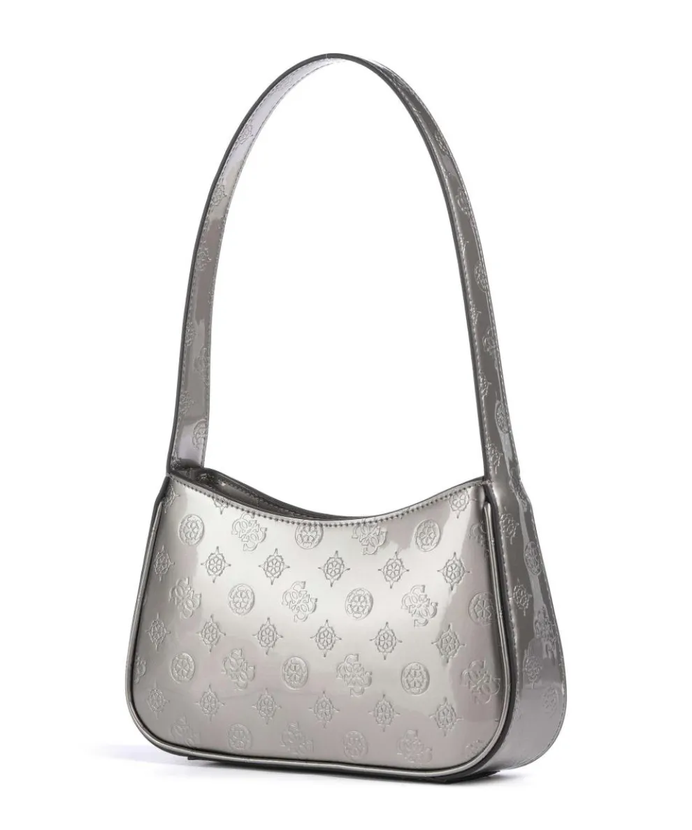 Arnela Schultertasche Lederimitat platin