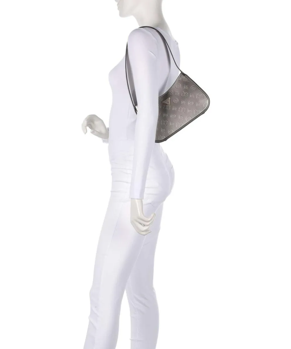 Arnela Schultertasche Lederimitat platin