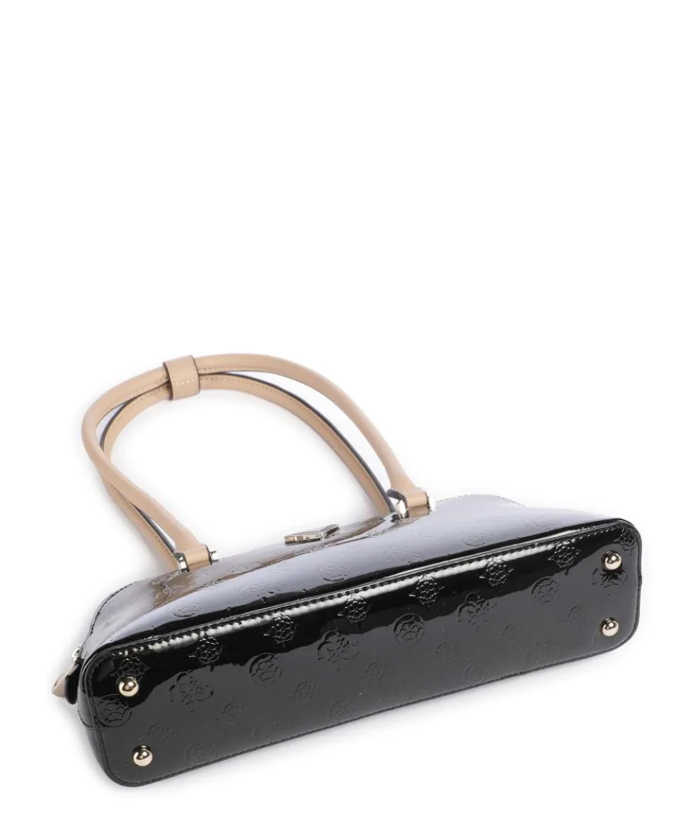 Arnela Schultertasche Lederimitat schwarz