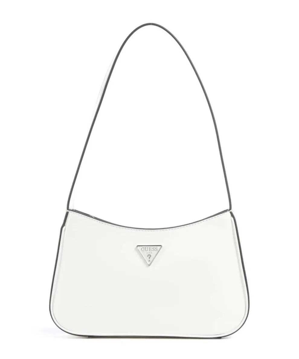 Arnela Schultertasche Lederimitat weiß