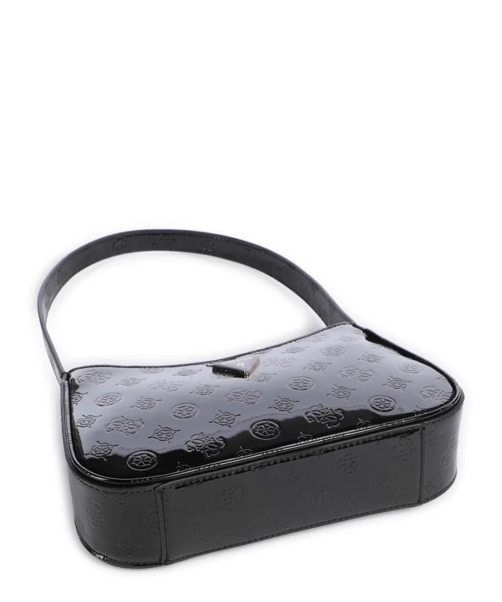 Arnela Schultertasche Lederimitat schwarz