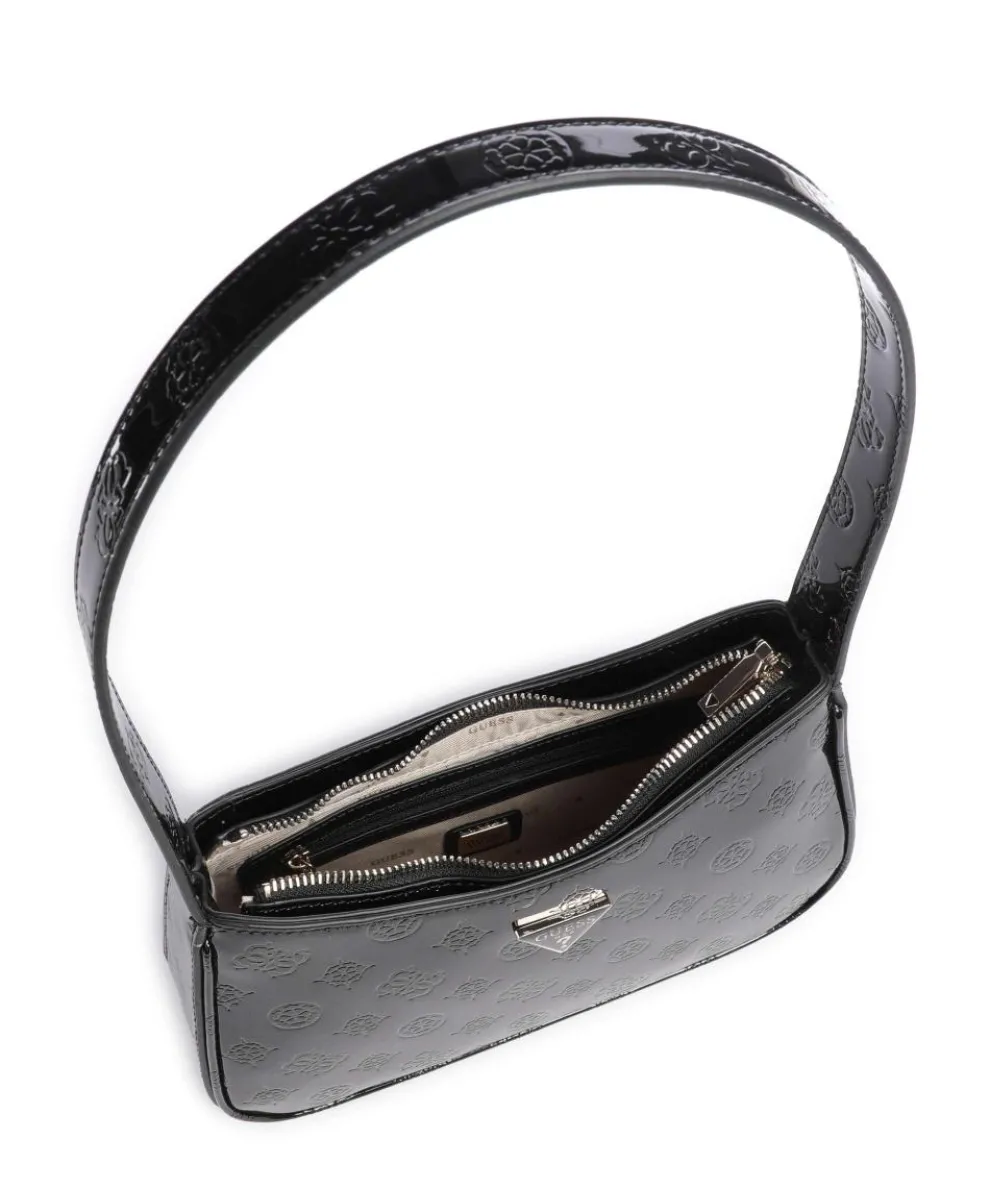 Arnela Schultertasche Lederimitat schwarz