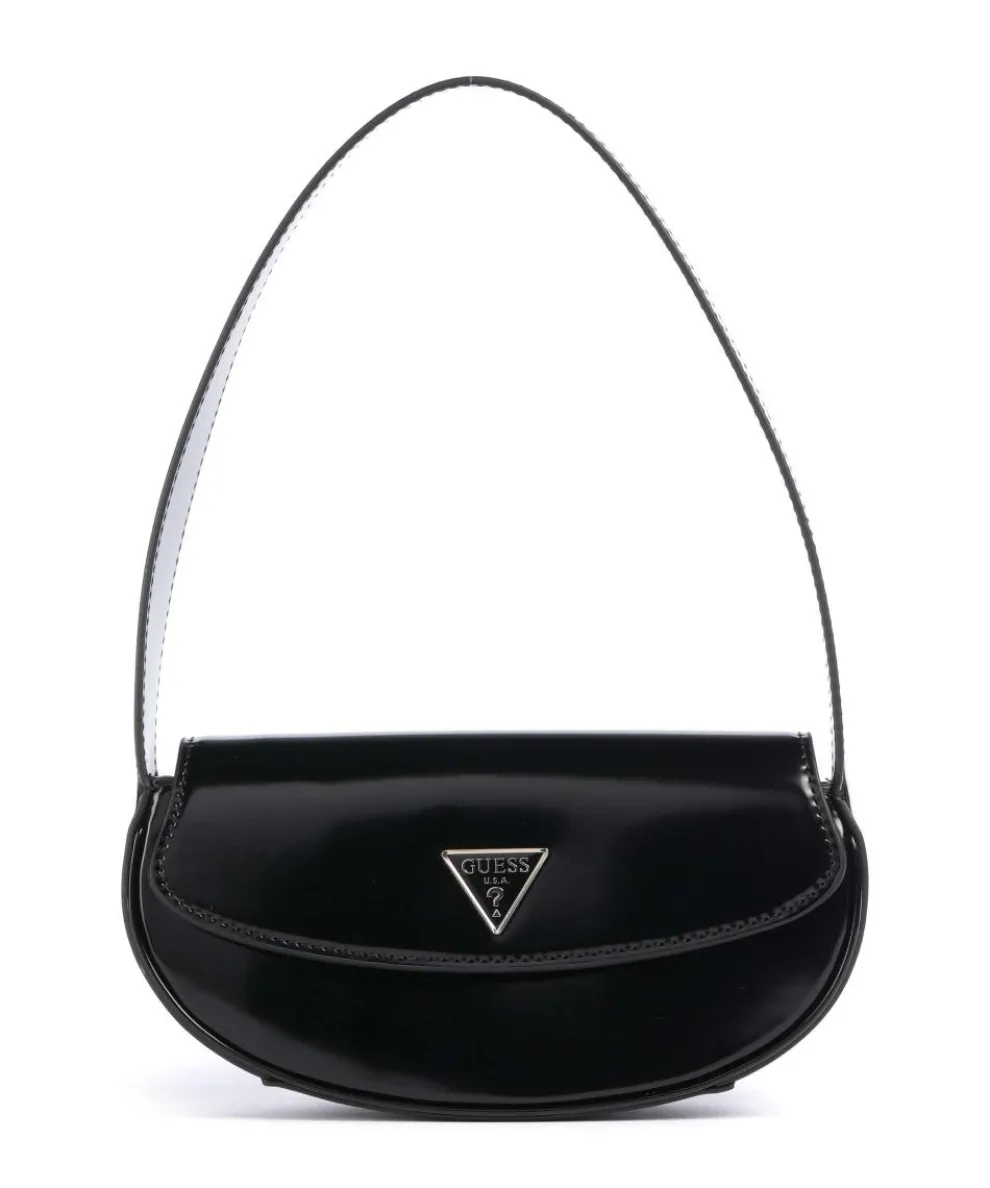 Arnela Schultertasche Lederimitat schwarz