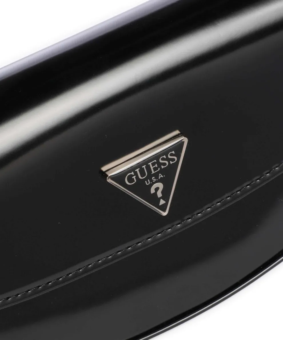 Arnela Schultertasche Lederimitat schwarz