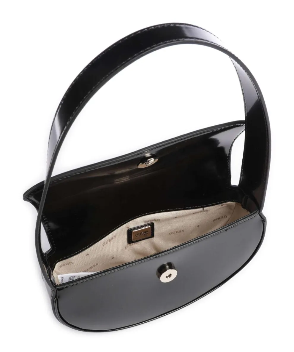 Arnela Schultertasche Lederimitat schwarz