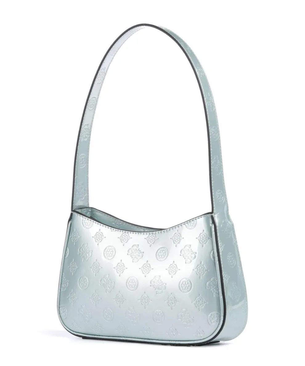 Arnela Schultertasche Lederimitat hellblau