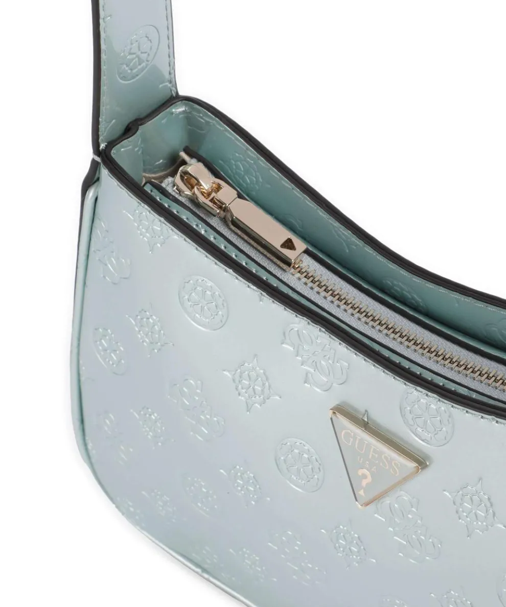 Arnela Schultertasche Lederimitat hellblau