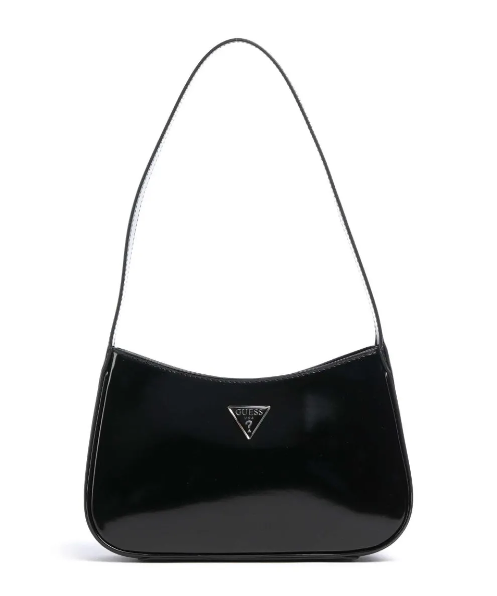 Arnela Schultertasche Lederimitat schwarz