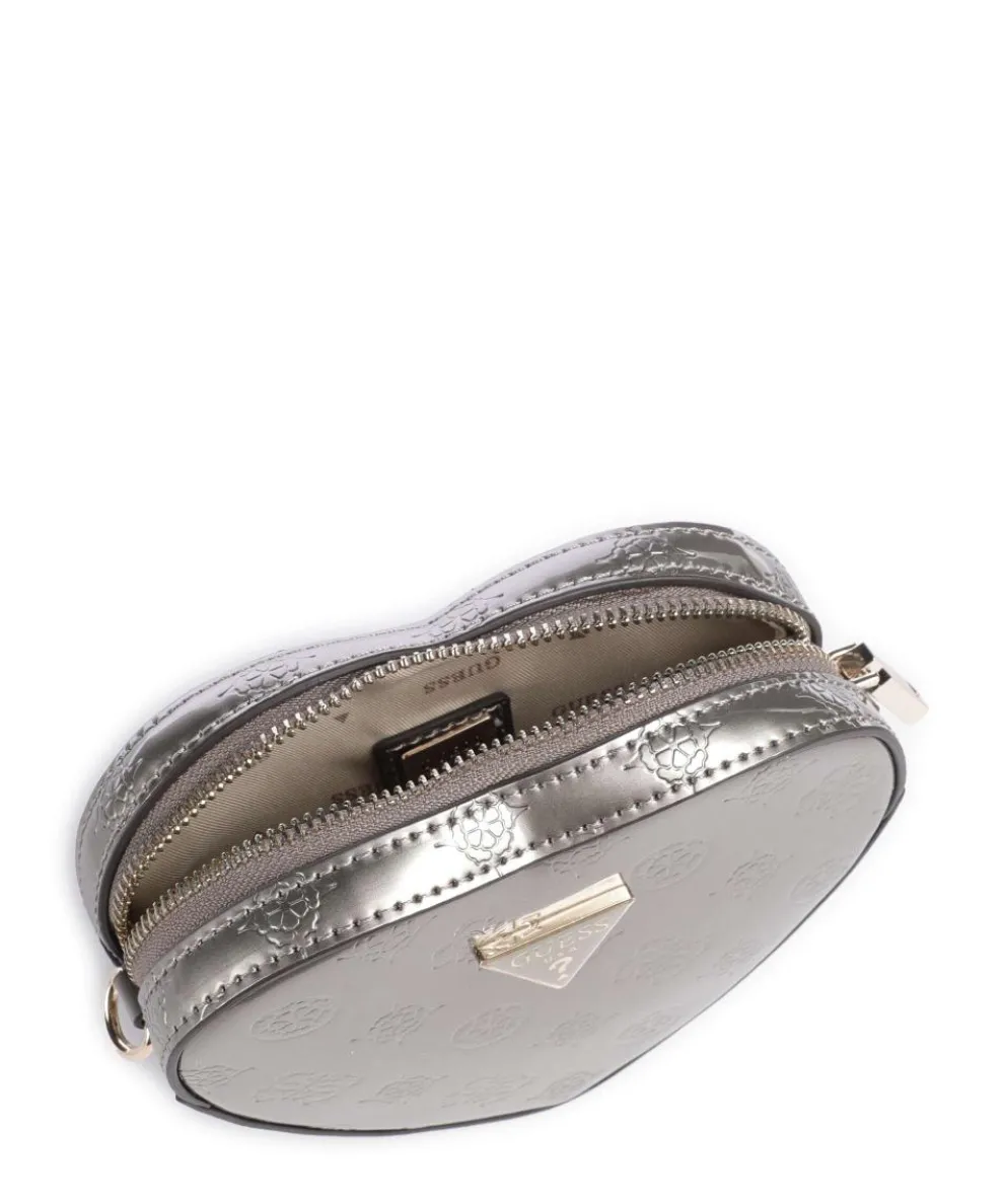 Arnela Umhängetasche Lederimitat platin