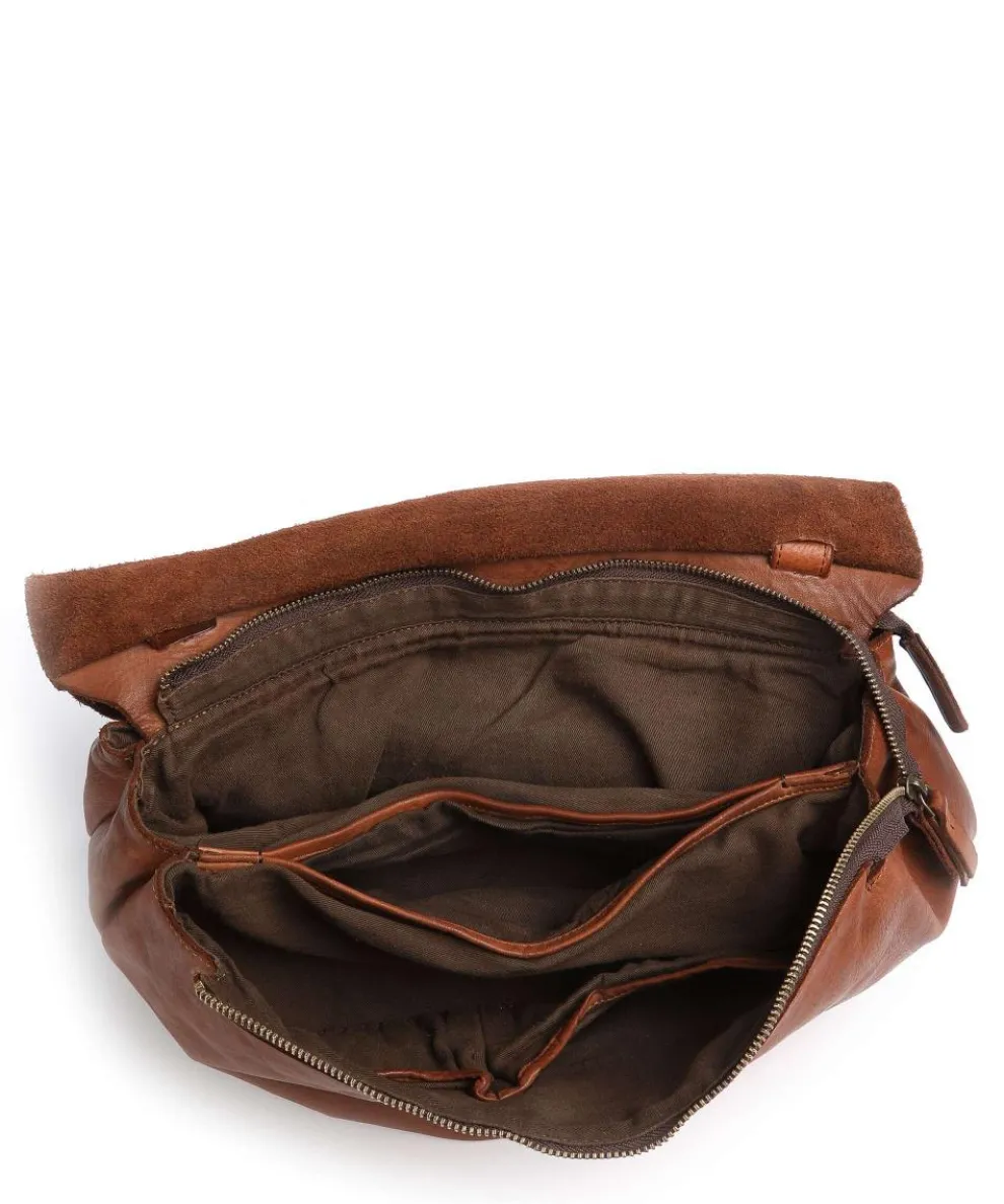 Submarine Kuriertasche Rindsleder cognac