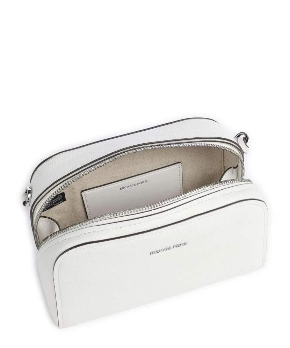 Ashton Small Umhängetasche genarbtes Rindsleder weiß