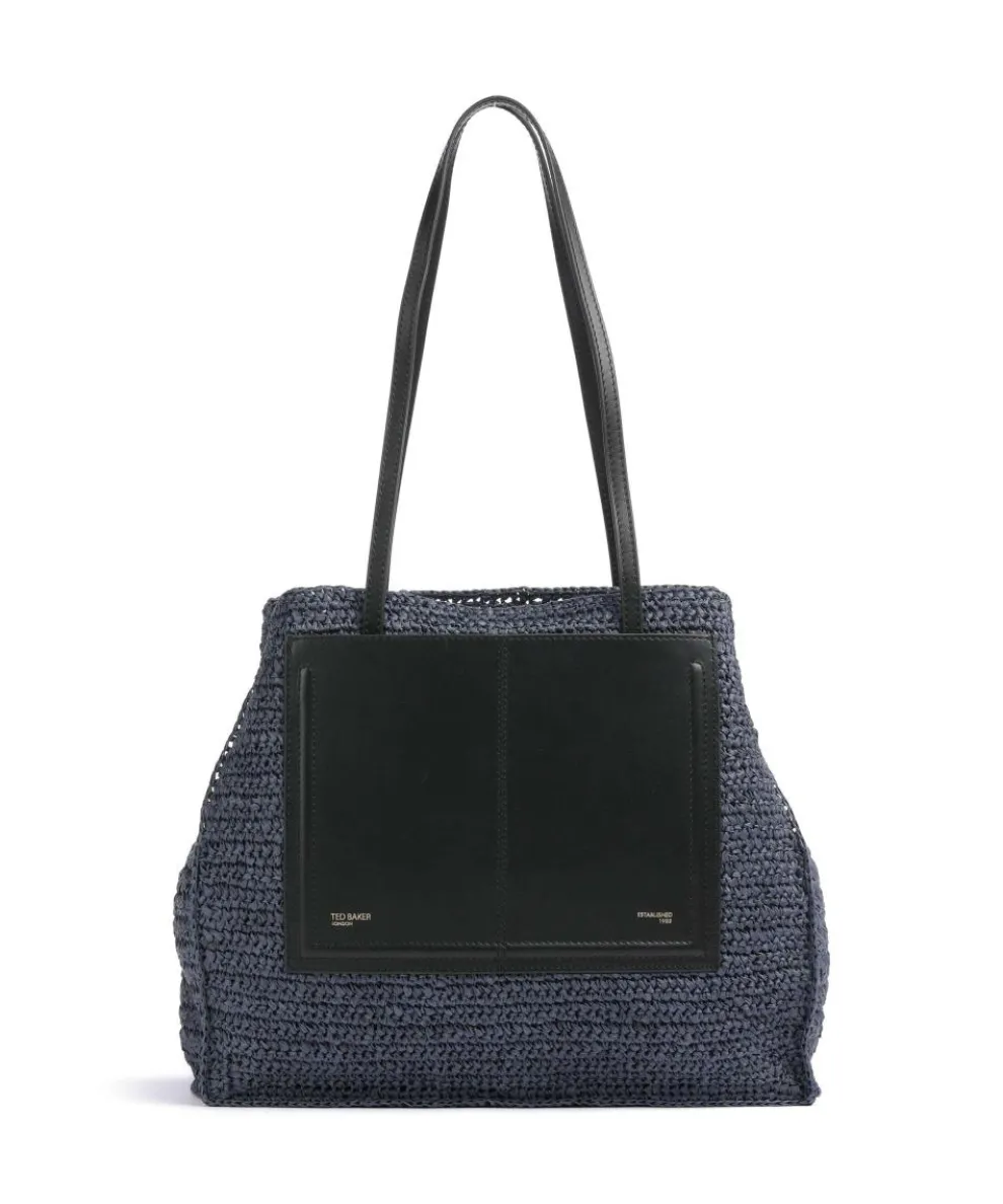 Ashvi Shopper Papier dunkelblau